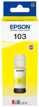 103 EcoTank Yellow ink bottle 