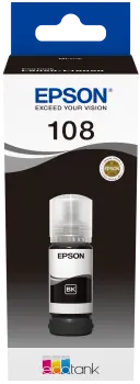 108 EcoTank Black ink bottle 